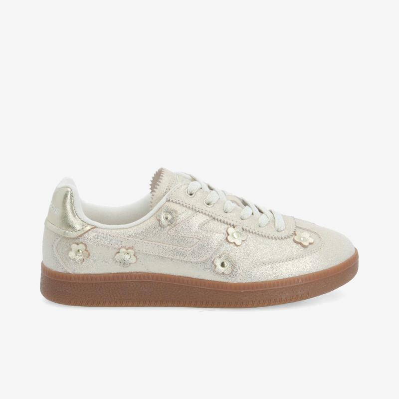 SHEFFIELD FLOWER W - CRYSTAL/FLOWER - GOLD